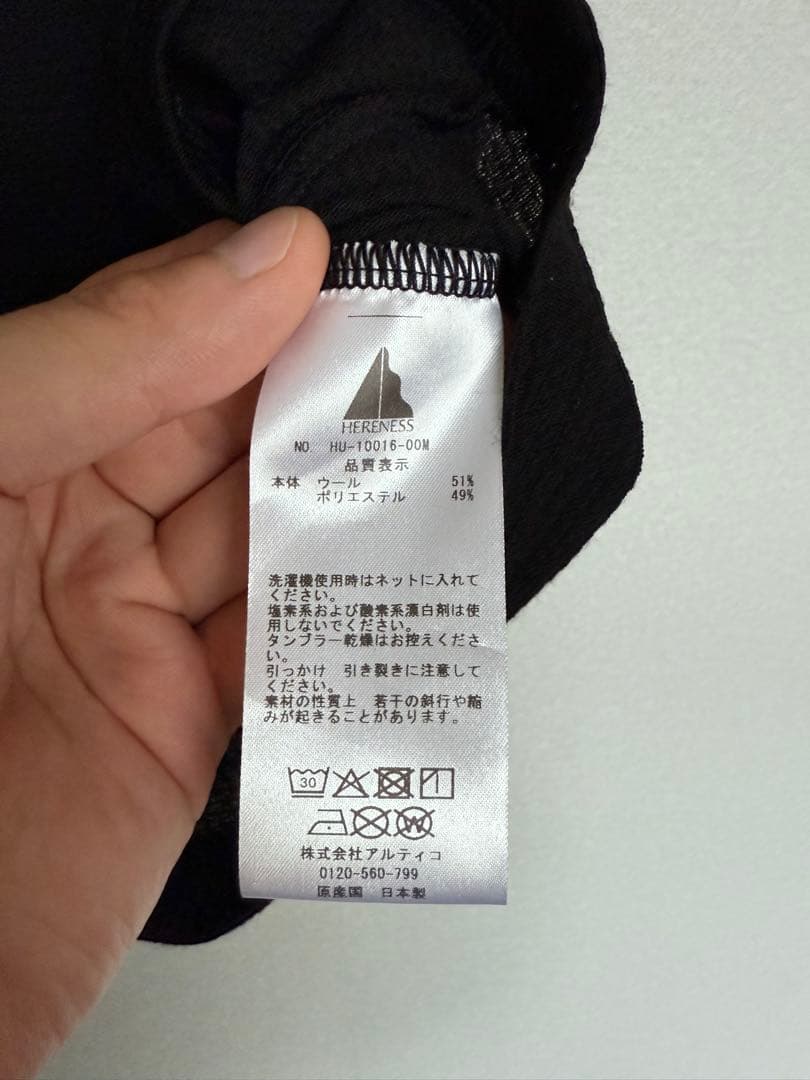 HERENESS ヒアネス WOOL MESH TANK M タンクトップ
