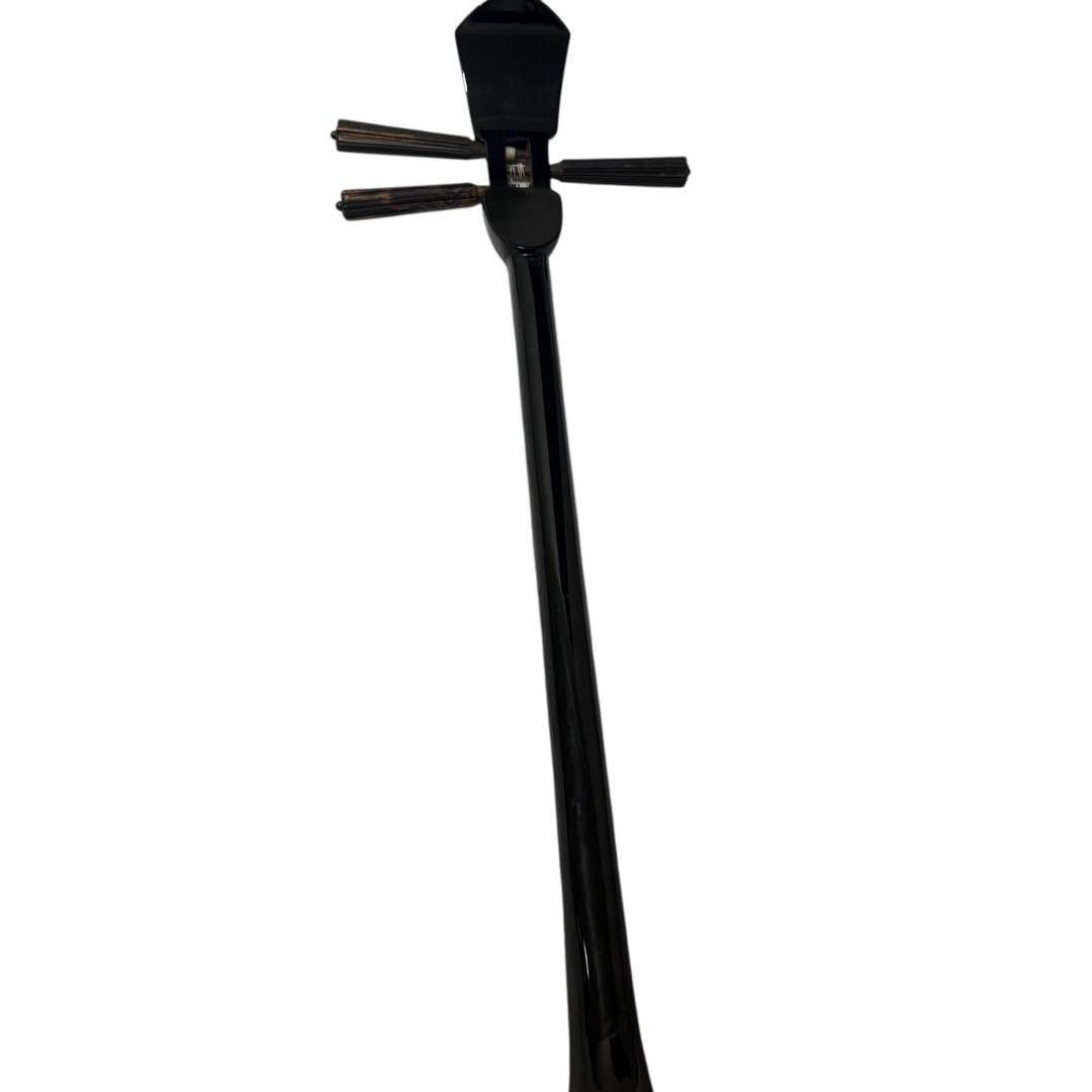 沖縄三味線 蛇柄装飾 龍装飾