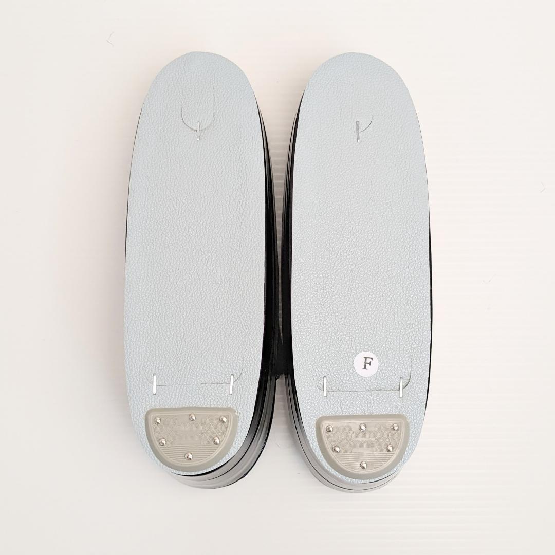 和装 草履バッグセット 帯地 波 黒×金 3枚芯 フリーサイズ k16-8