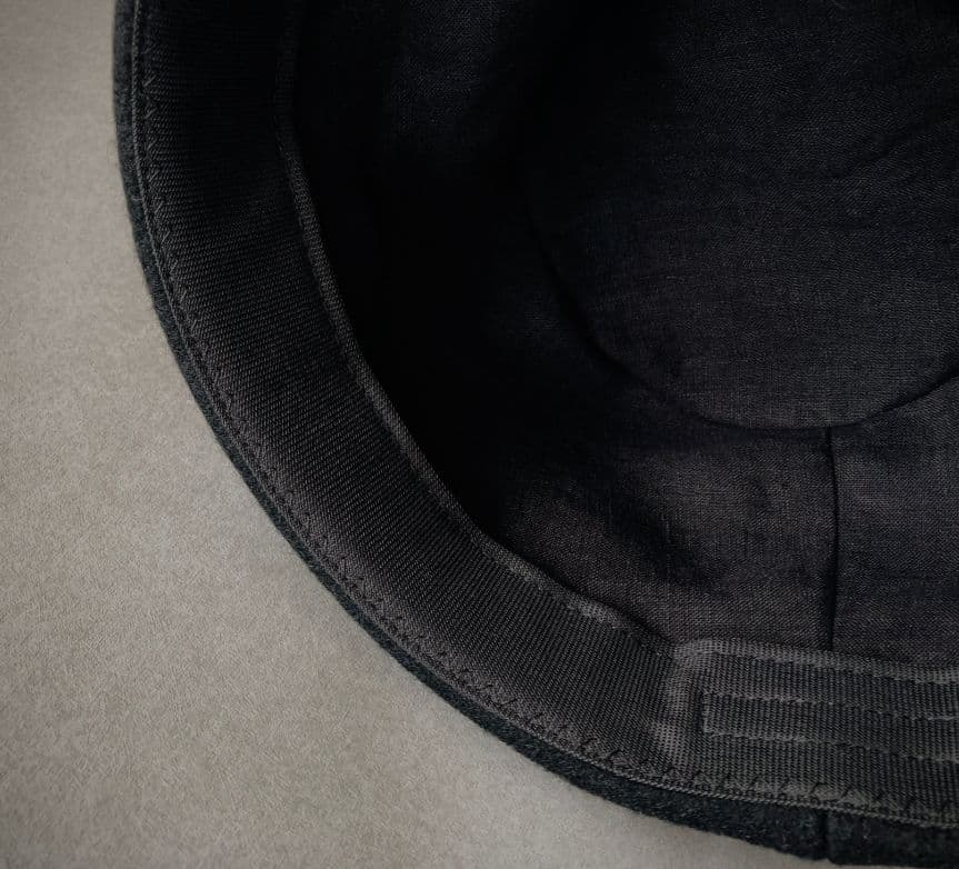 みて◎えん帽◎黒◎帽子◎mite