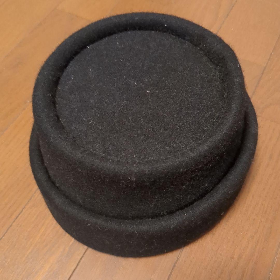 みて◎えん帽◎黒◎帽子◎mite