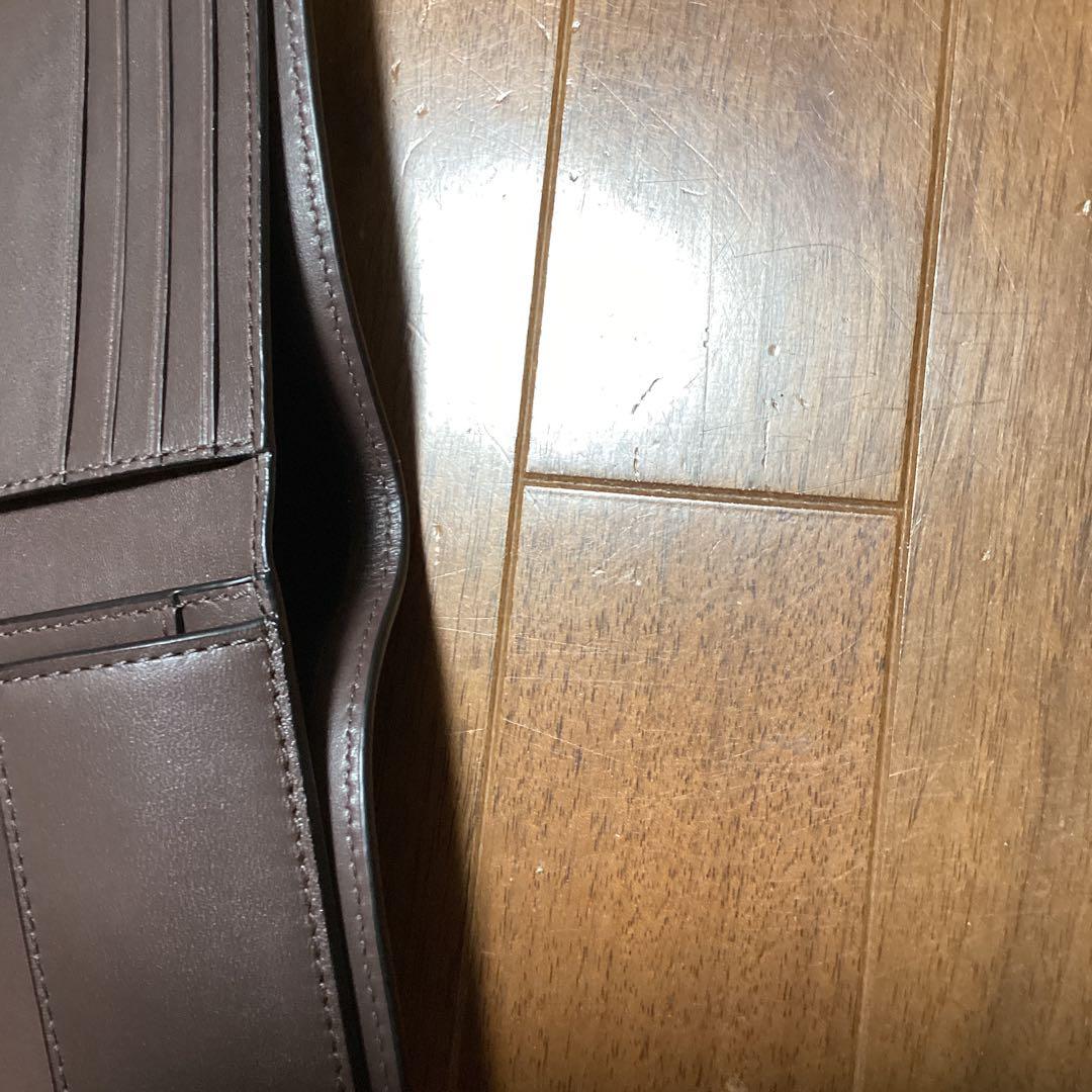 新品　アメリカ　コーチ　ショップ　購入　紳士　折財布