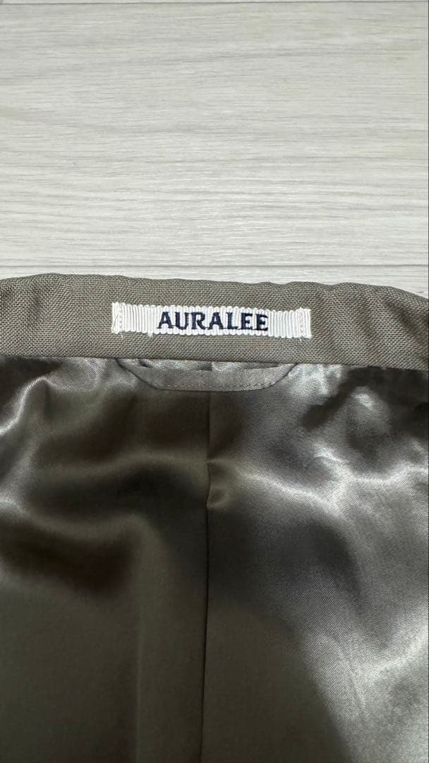 AURALEE BLUEFACED WOOLジャケット