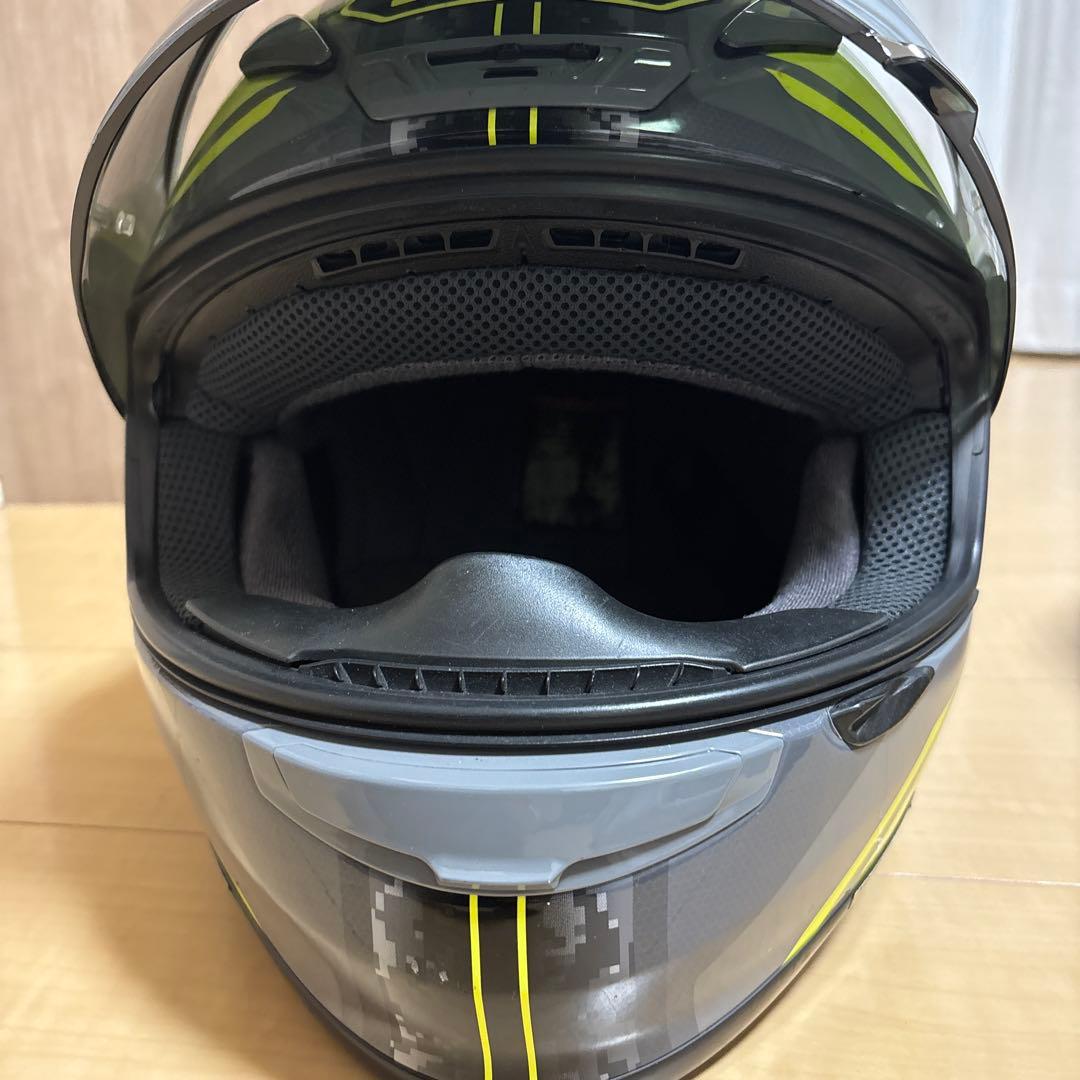 SHOEI フルフェイスヘルメット グレー/イエロー