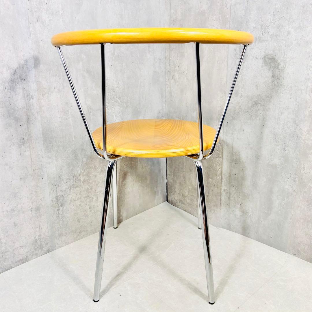 ③ スタジオライン ダイニングチェア 曲木 ヴィンテージ 村田合同 スタッキング