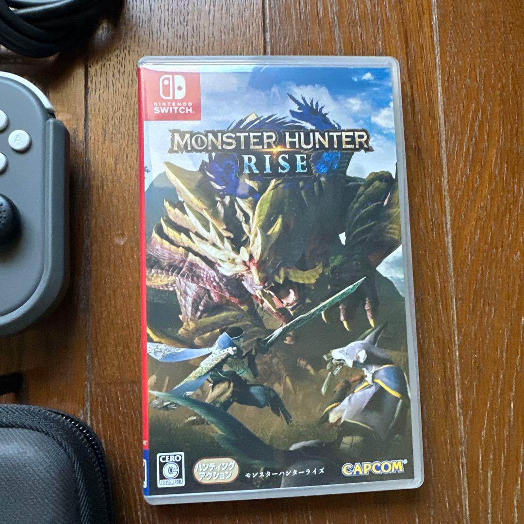 Nintendo Switch Lite グレー + モンスターハンターライズ