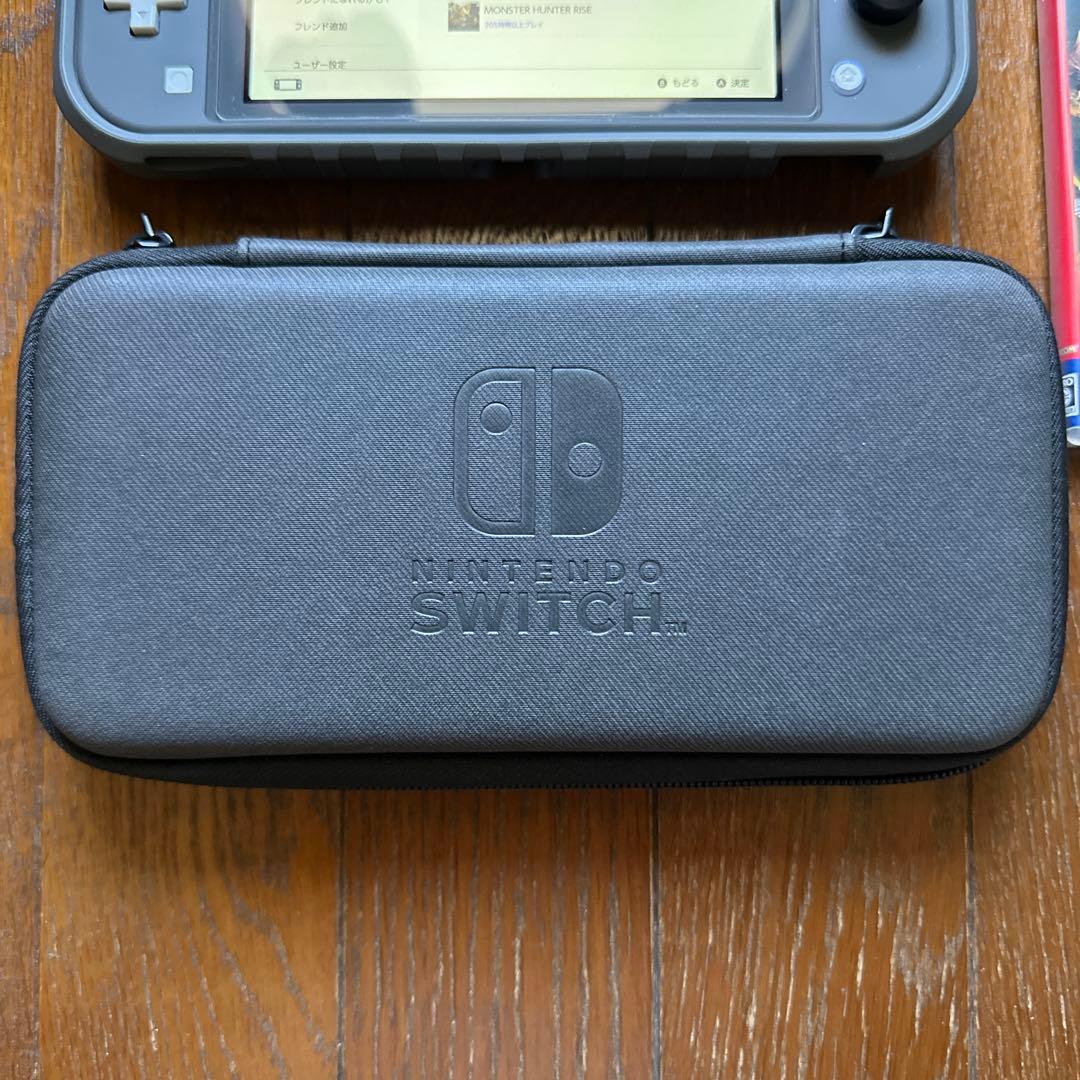 Nintendo Switch Lite グレー + モンスターハンターライズ