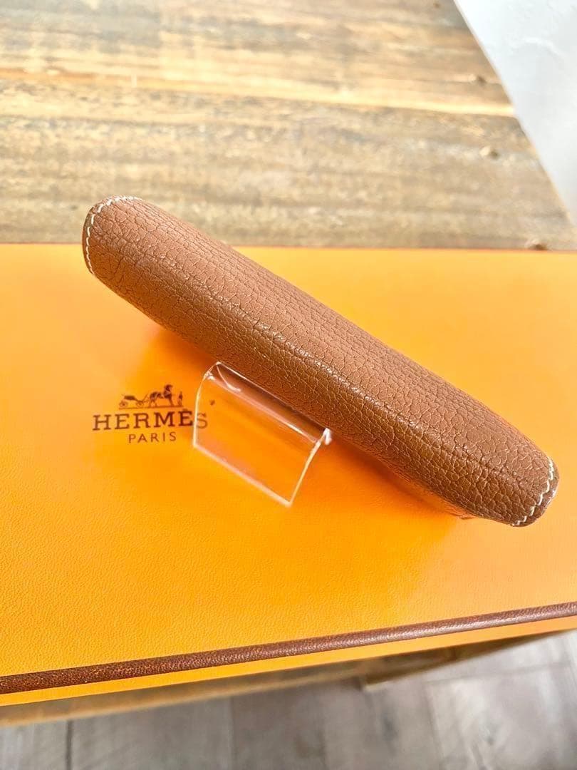 □H エルメス セリエ エテュイクレ4 レザー 4連キーケース キーホルダー