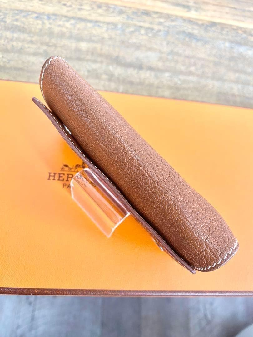 □H エルメス セリエ エテュイクレ4 レザー 4連キーケース キーホルダー