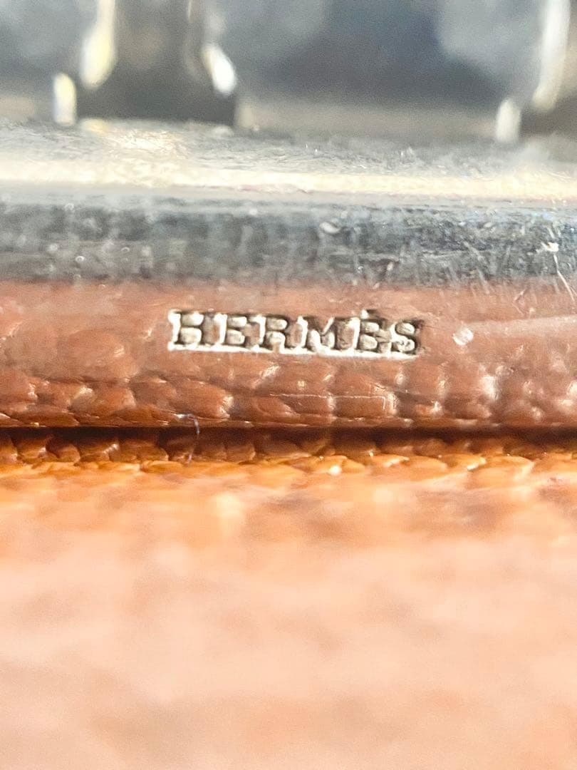 □H エルメス セリエ エテュイクレ4 レザー 4連キーケース キーホルダー