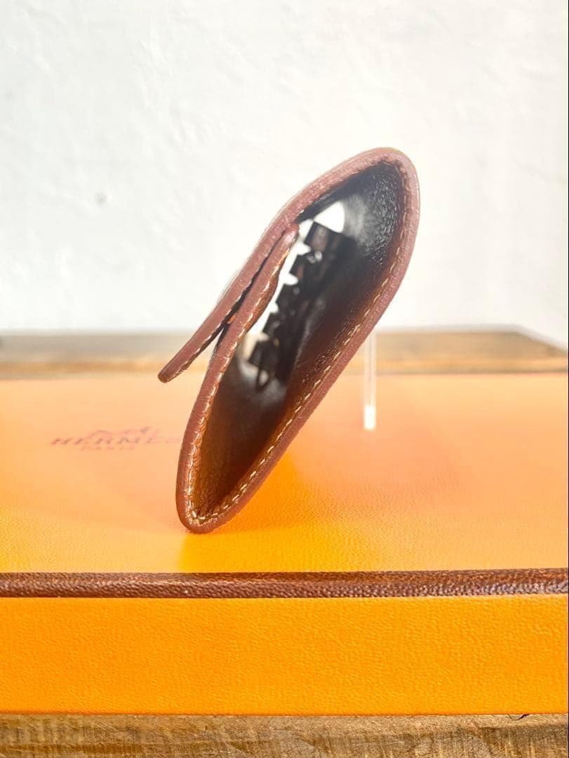 □H エルメス セリエ エテュイクレ4 レザー 4連キーケース キーホルダー