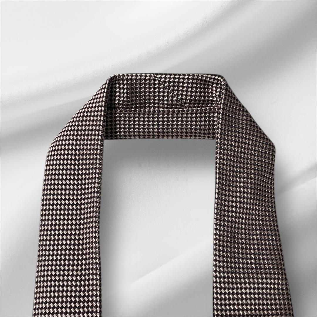 【超美品】プラダ ソリッド調 総柄 マイクロチェック ワインレッド ホワイト