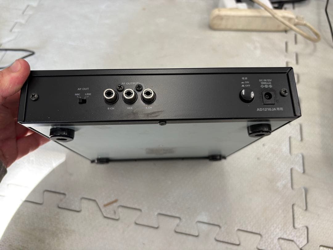 audio-technica ATW-R75a マイクレシーバ―※充電器無し