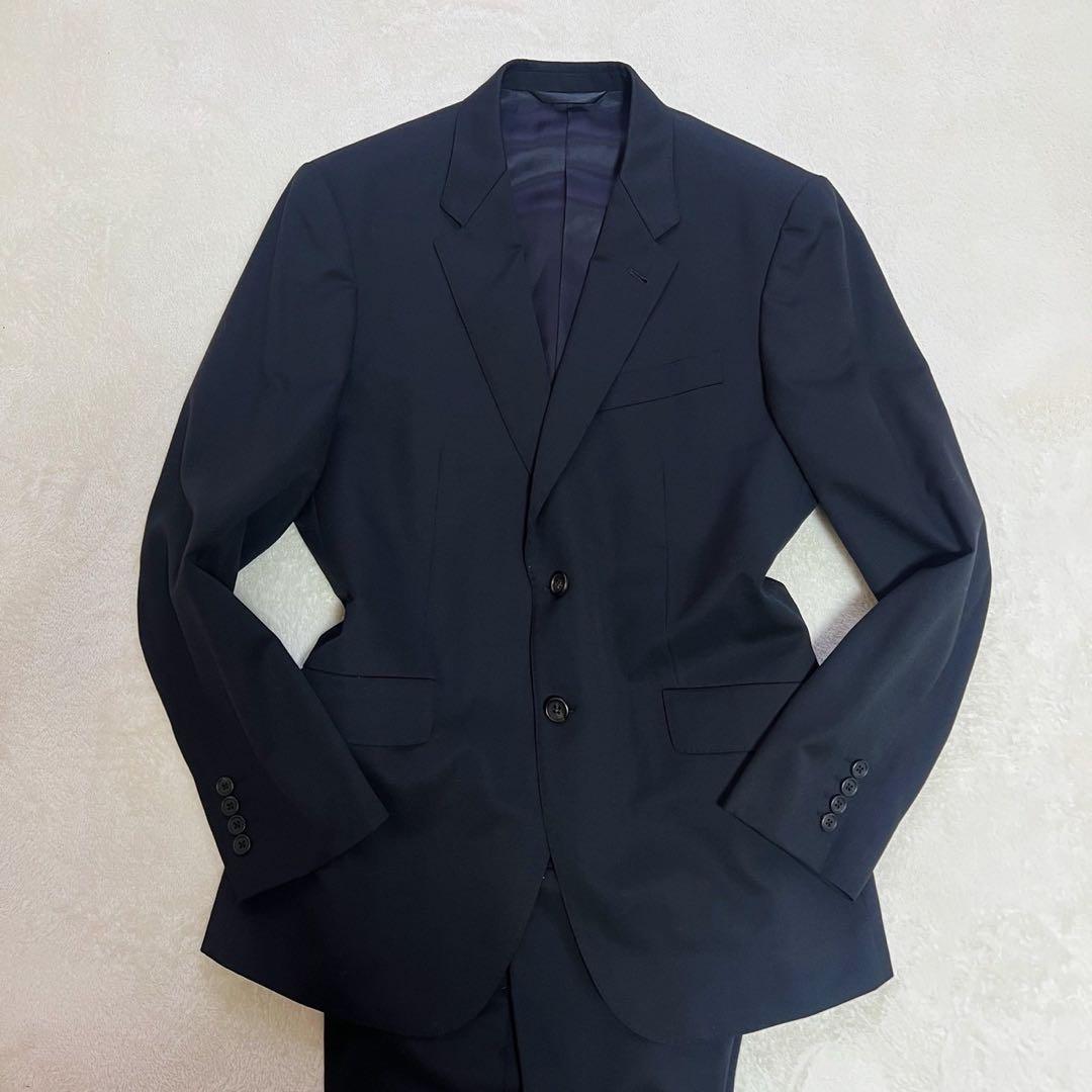 美品　ポールスミス コレクション スーツ セットアップ　花柄　ブラック　MX