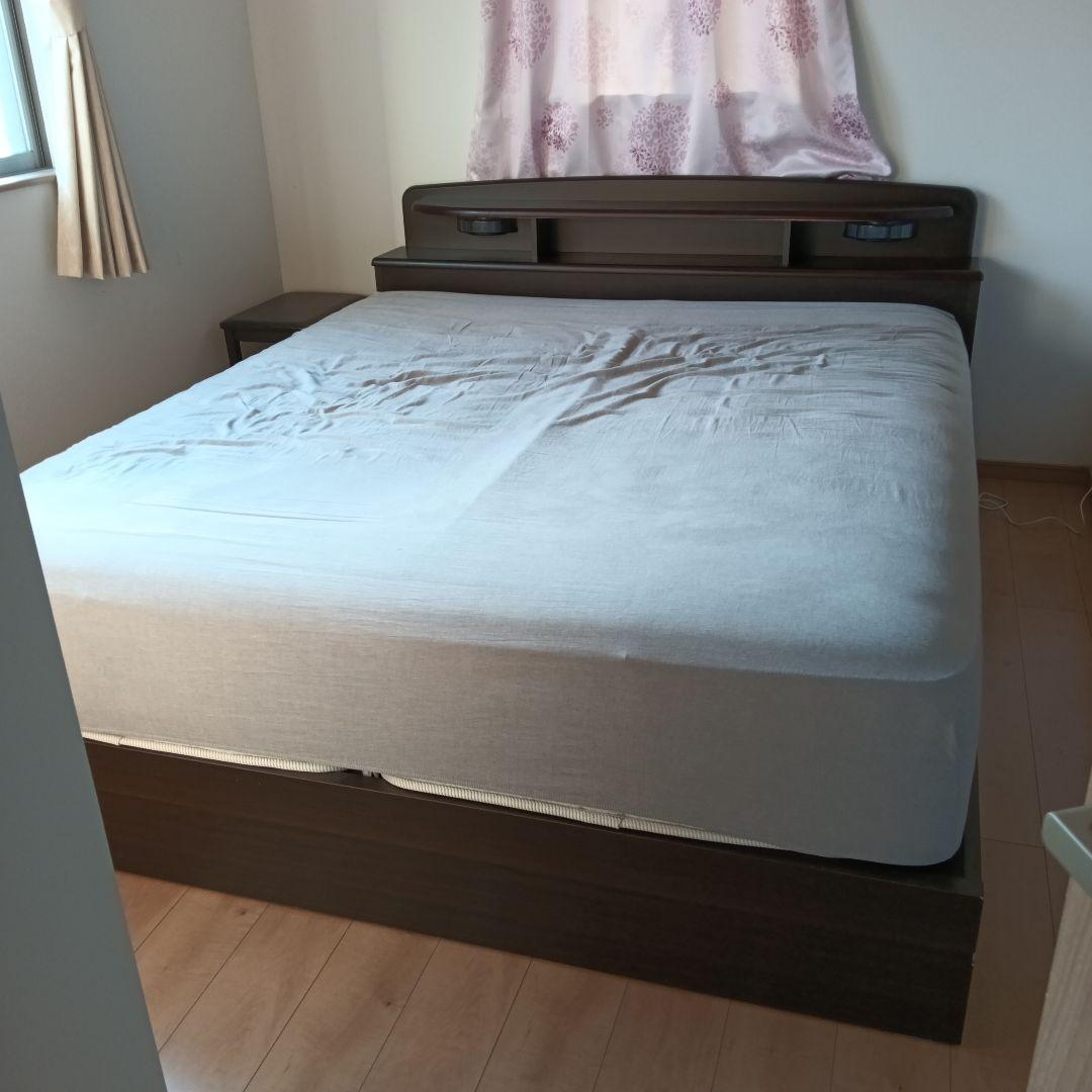 DIEP TALON フレーム ダークブラウン クインサイズ