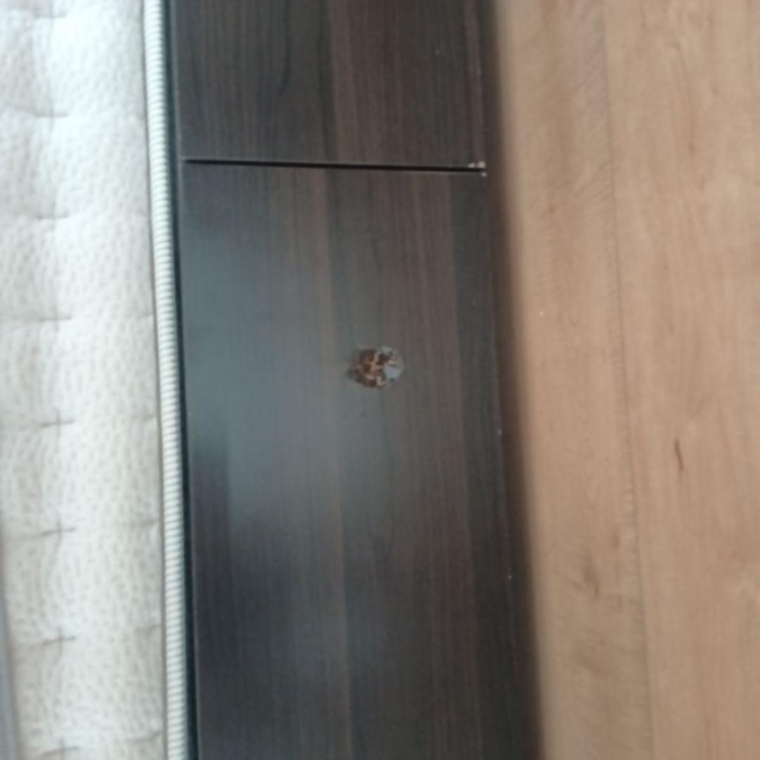 DIEP TALON フレーム ダークブラウン クインサイズ