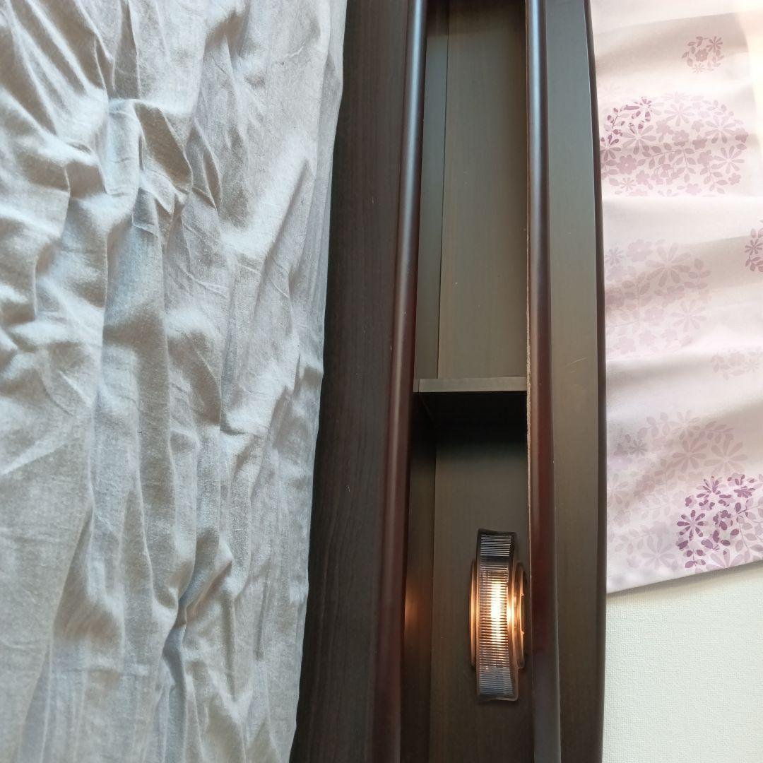 DIEP TALON フレーム ダークブラウン クインサイズ