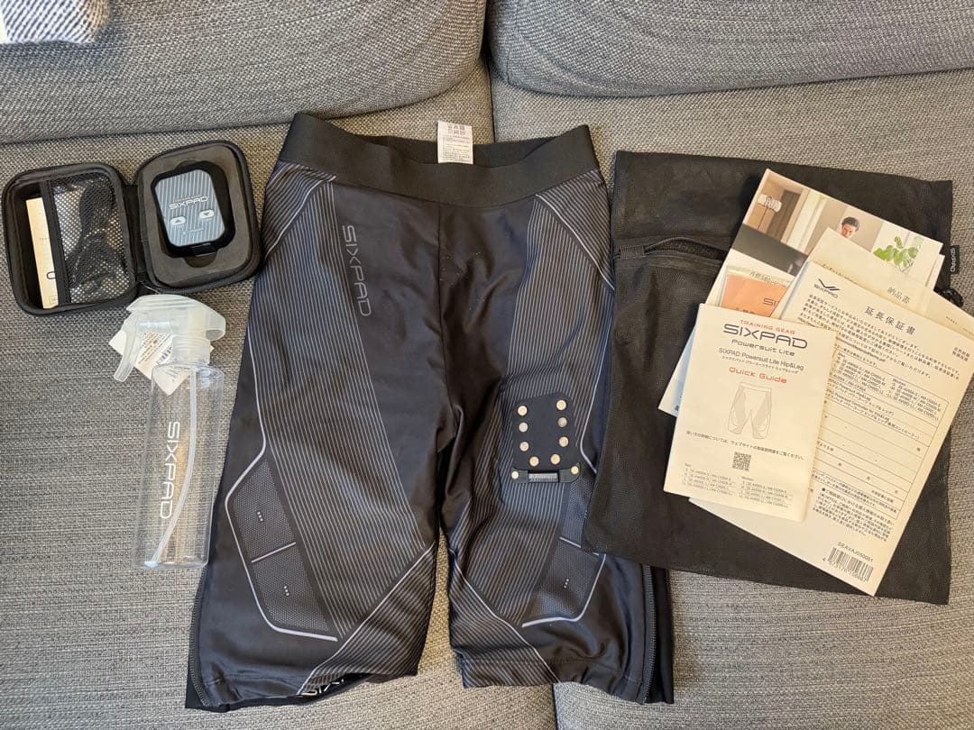 シックスパッド パワースーツ ヒップ&レッグ メンズSサイズ 5年保証付