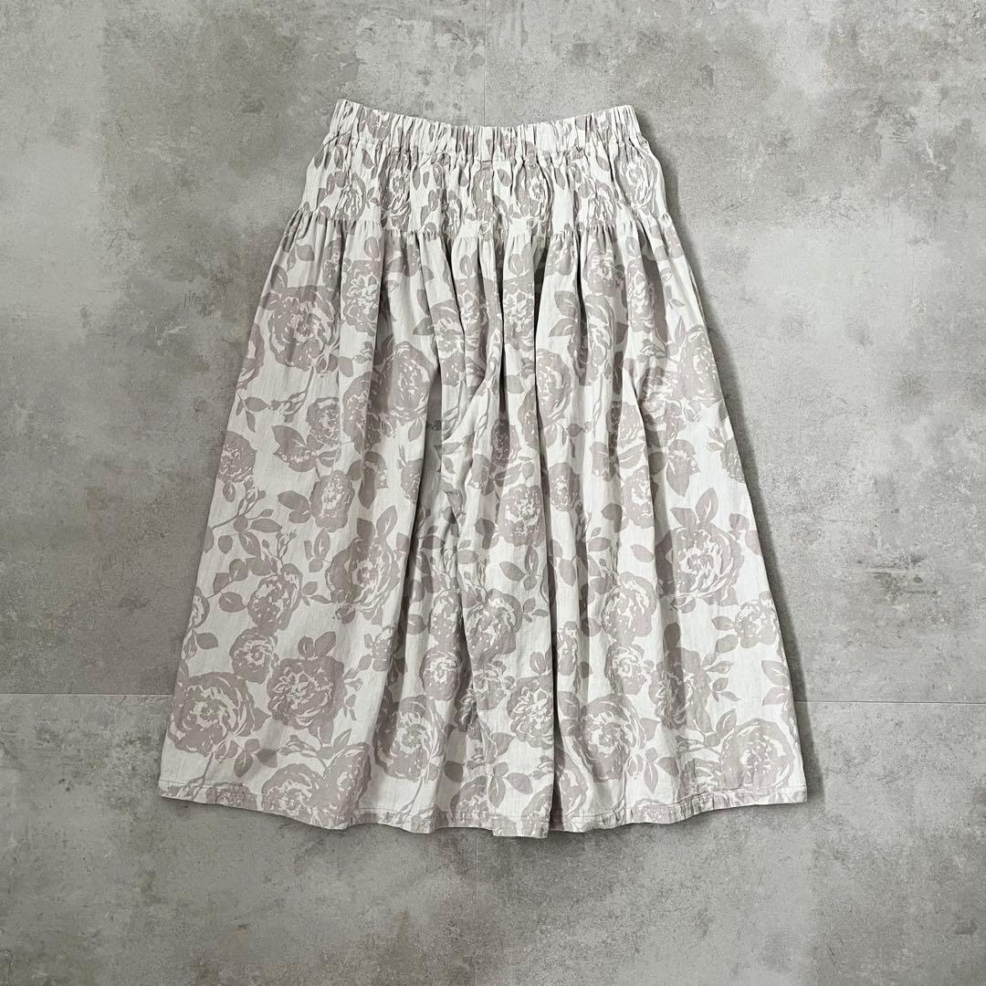 Plantation プランテーション bizenフラワー JQ ワイドパンツ