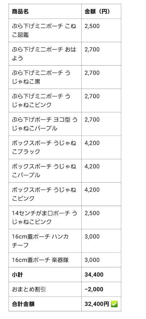 《専用》おまとめお取り置き分 ハンドメイドポーチ