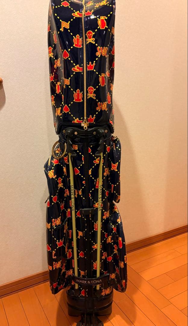 【希少】MARK&LONA Unite Patent エナメル キャディバッグ