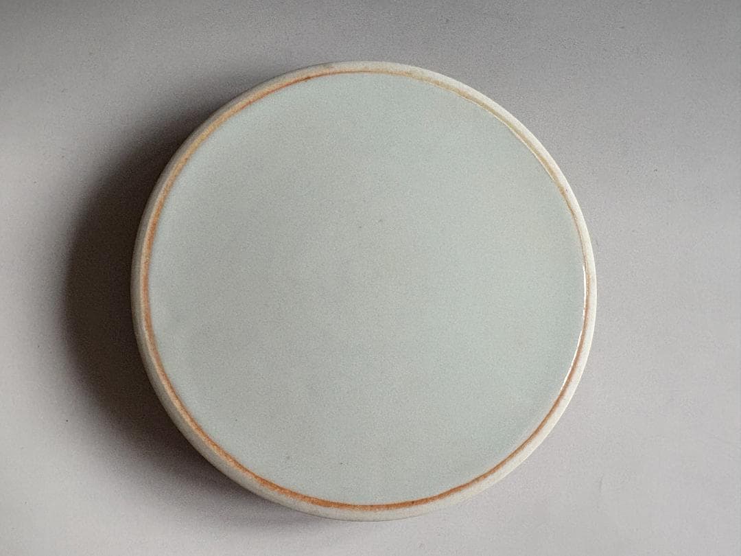 松谷造　染付竹　水指　茶道具