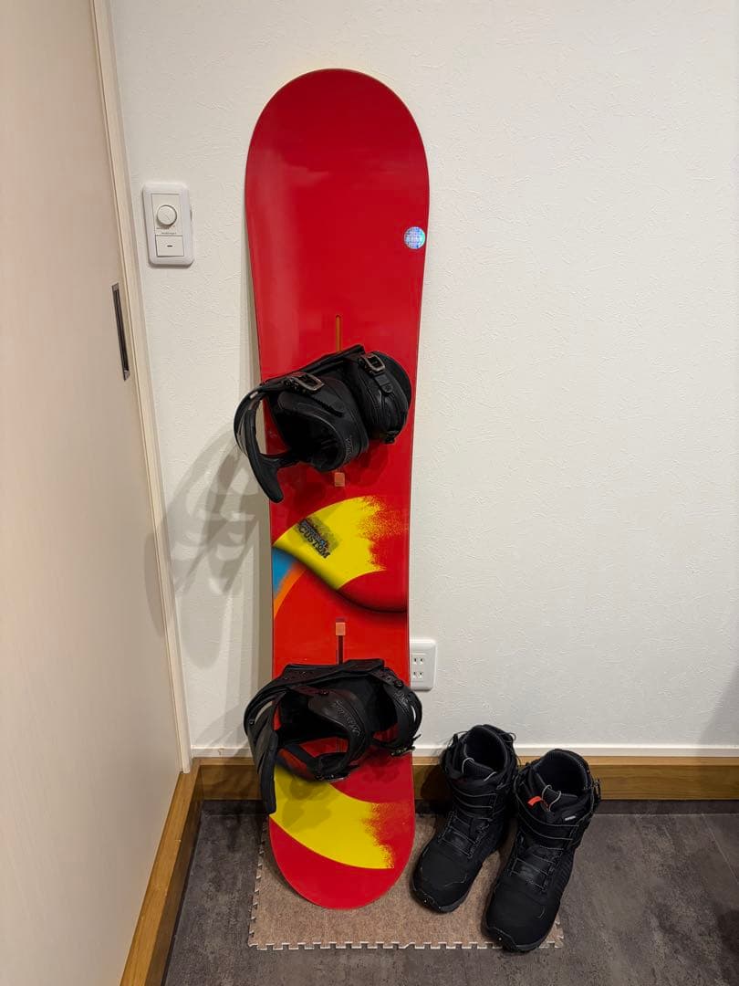 ★バートン 3点セット メンテナンス.HOTWAX済 おまけ付★ custom