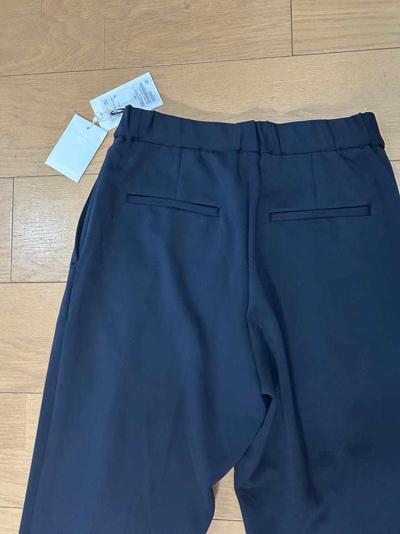 新品未使用 ユナイテッドアローズ SPONGYタックテーパードパンツ L