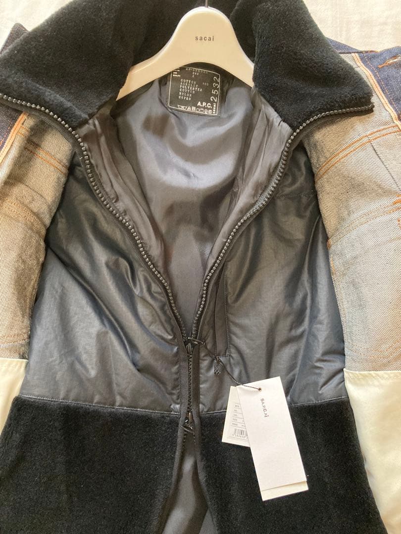 【グリコ】sacai ×APCコラボジャケット