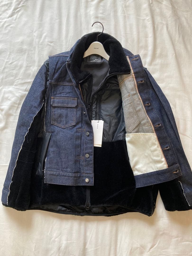 【グリコ】sacai ×APCコラボジャケット