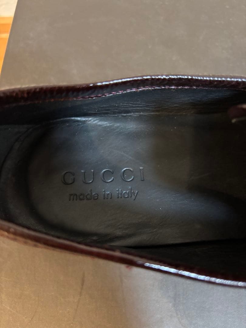 グッチGUCCIローファー　シェリーライン　ホースビット