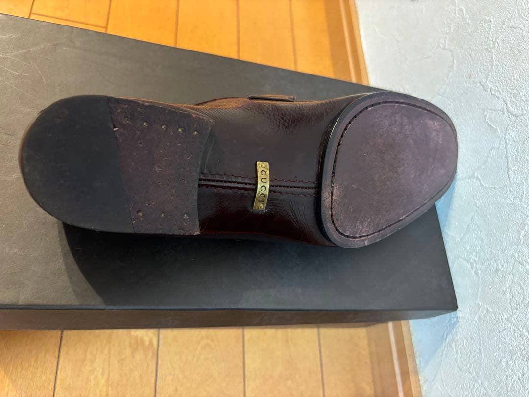 グッチGUCCIローファー　シェリーライン　ホースビット