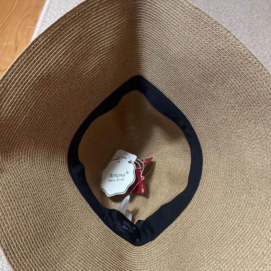 Athena New York のレース麦わら帽子
