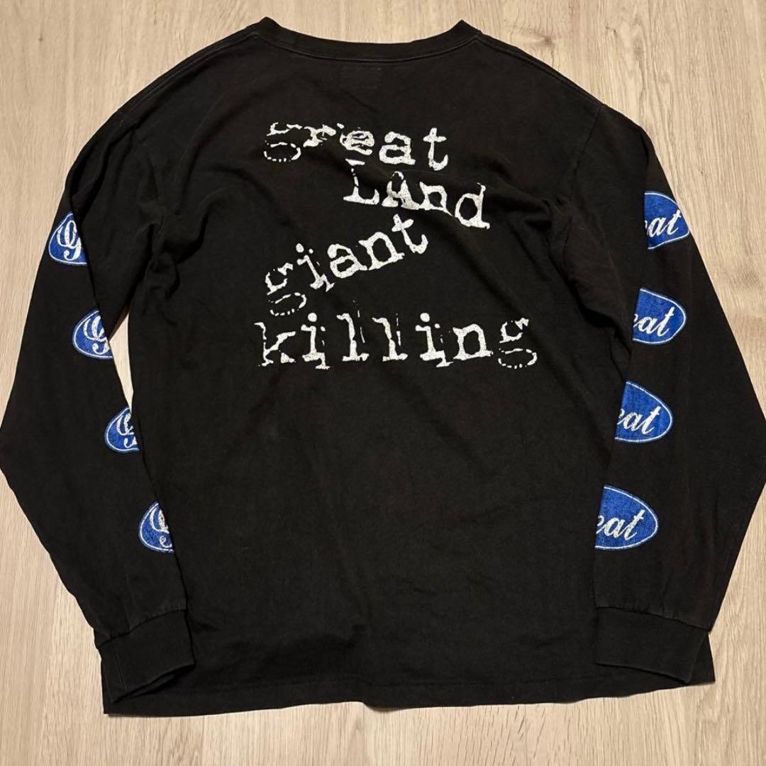 greatLand オリジナル XL ブラック 長袖カットソー