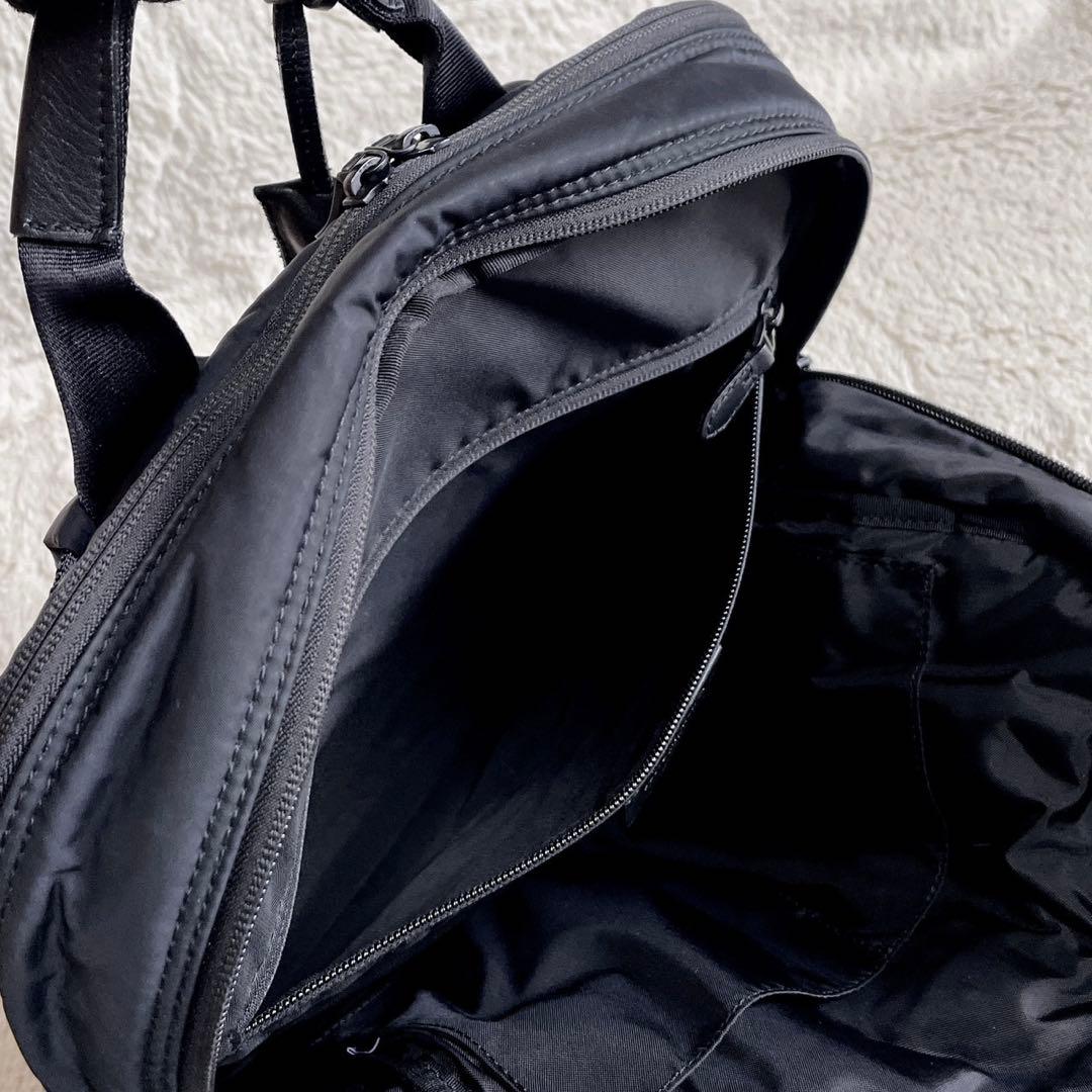 ペッレモルビダ レザー ナイロン 大容量 バックパック リュック ビジネスバッグ