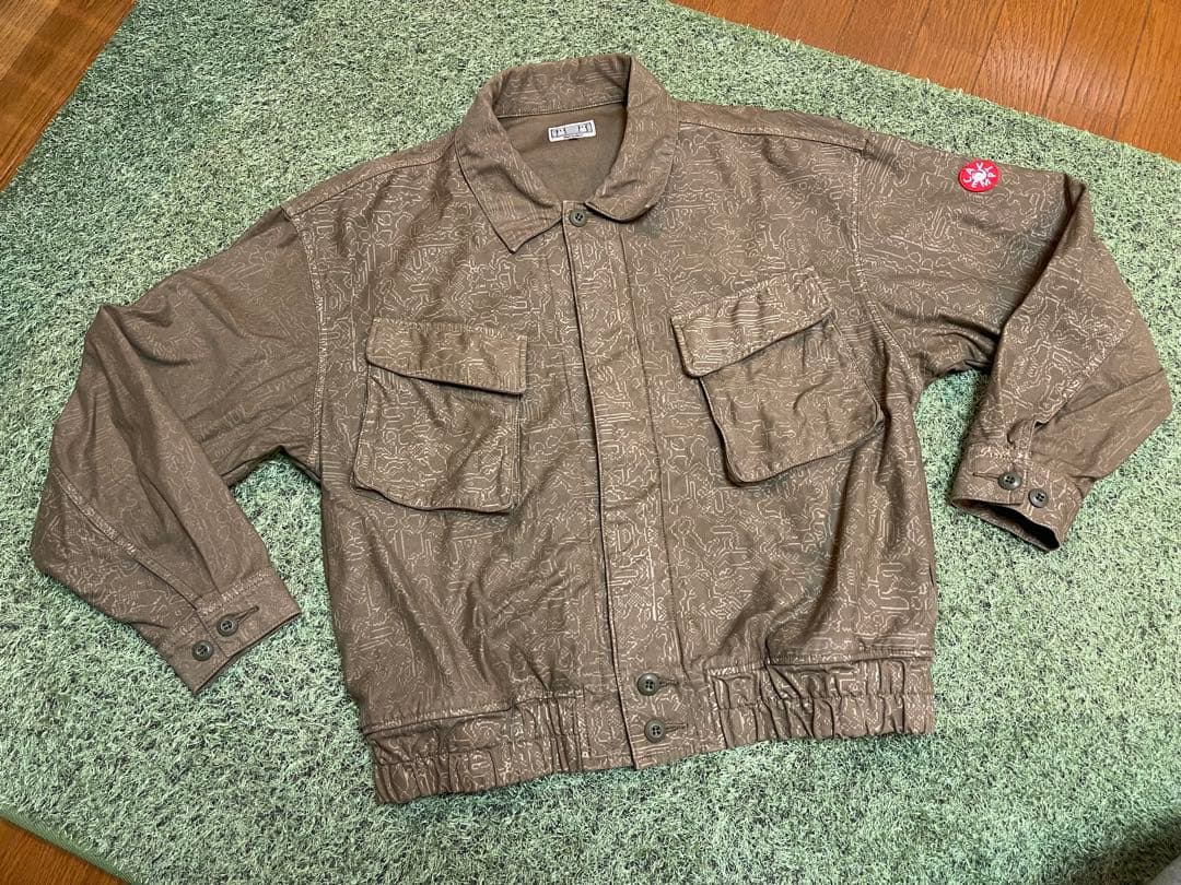 ジャケット・アウター c.e Cavempt Grey Noise Button Jacket
