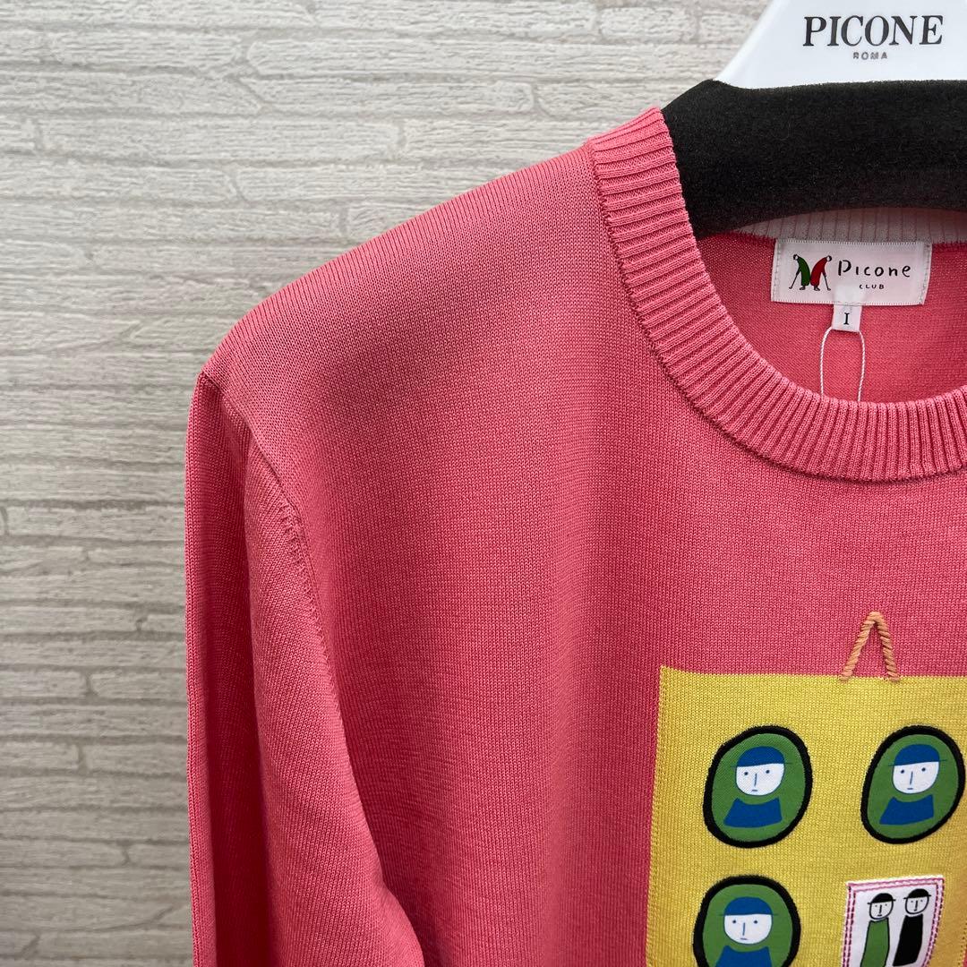 PICONE CLUBのピンクのプルオーバー
