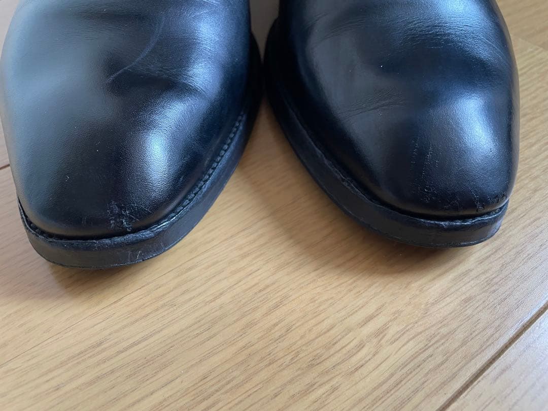 正規品 サンローランパリ メンズ レザーブーツ 黒 42 1/2