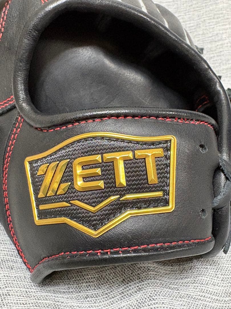 新品　ZETT 軟式グラブ ソフトステア オールラウンド用 左投　ブラック