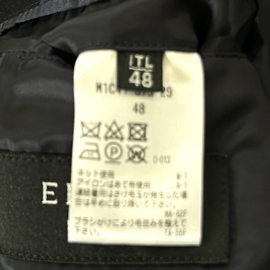 【未使用級】EPOCA UOMO エポカウォモ ウール コート 黒 L 近年