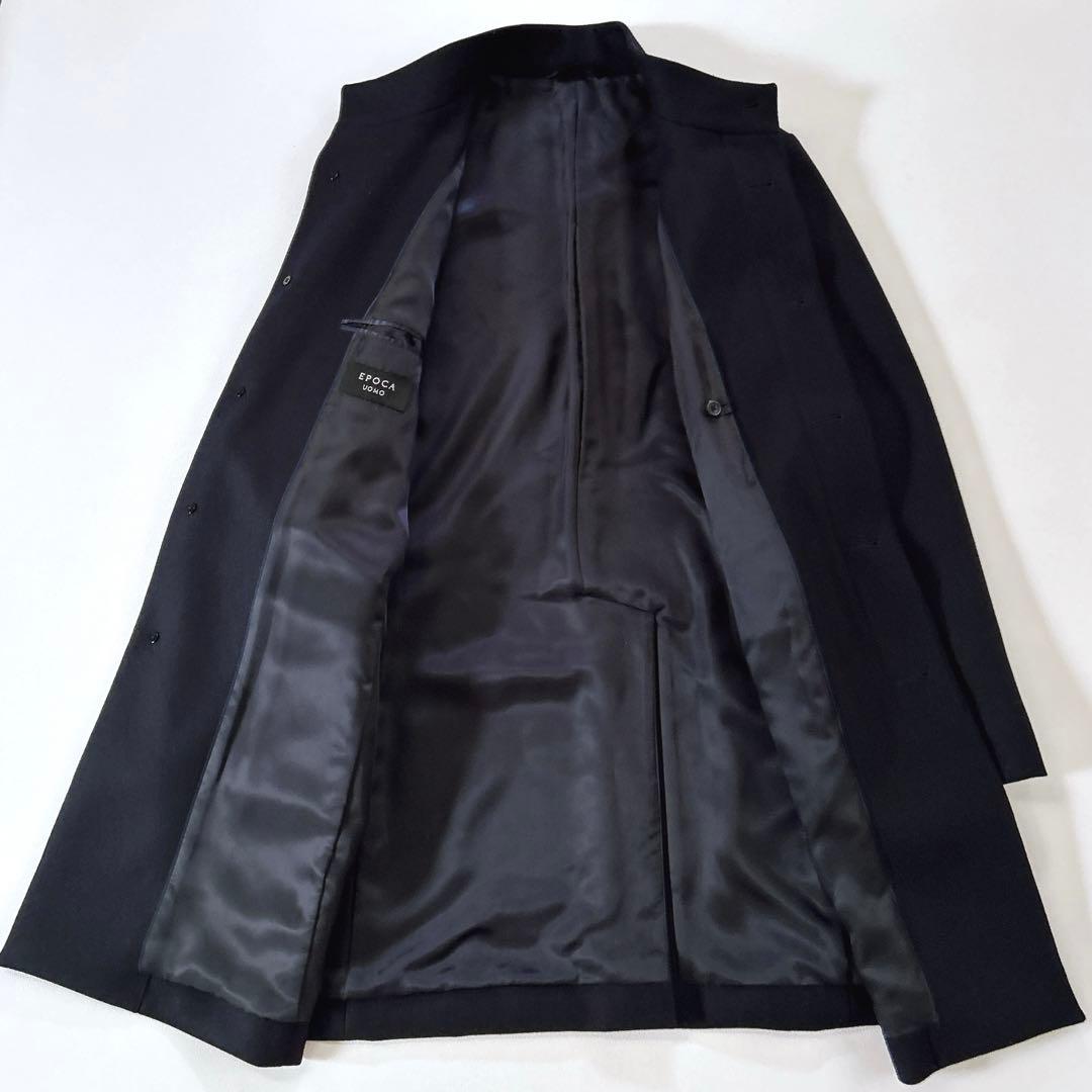 【未使用級】EPOCA UOMO エポカウォモ ウール コート 黒 L 近年