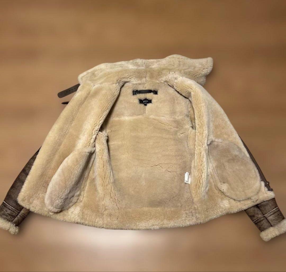 【現HYKE】 green MAN リアルムートン　B3 size1