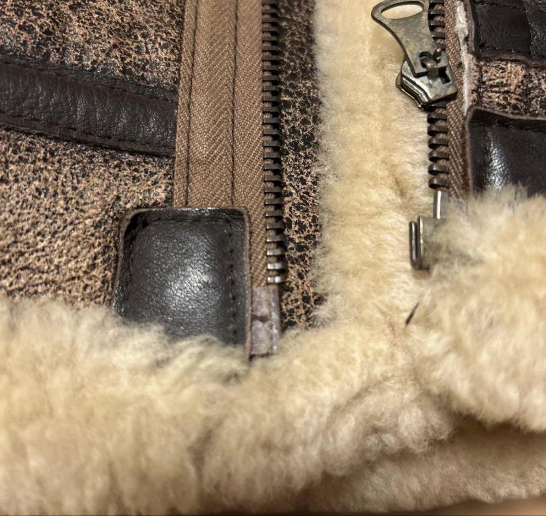 【現HYKE】 green MAN リアルムートン　B3 size1