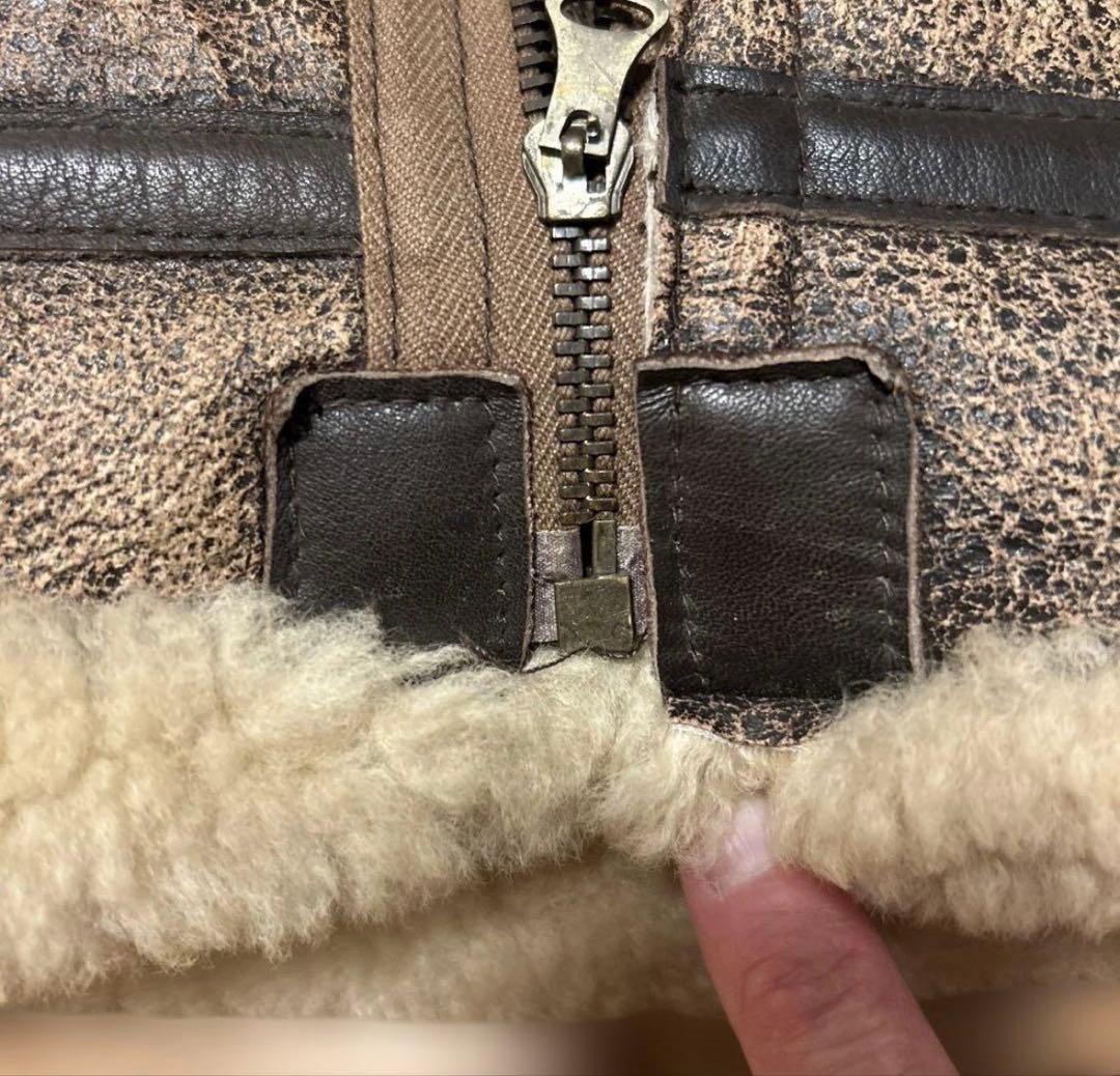 【現HYKE】 green MAN リアルムートン　B3 size1