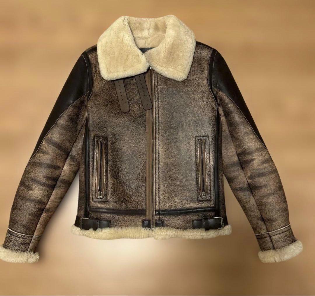 【現HYKE】 green MAN リアルムートン　B3 size1