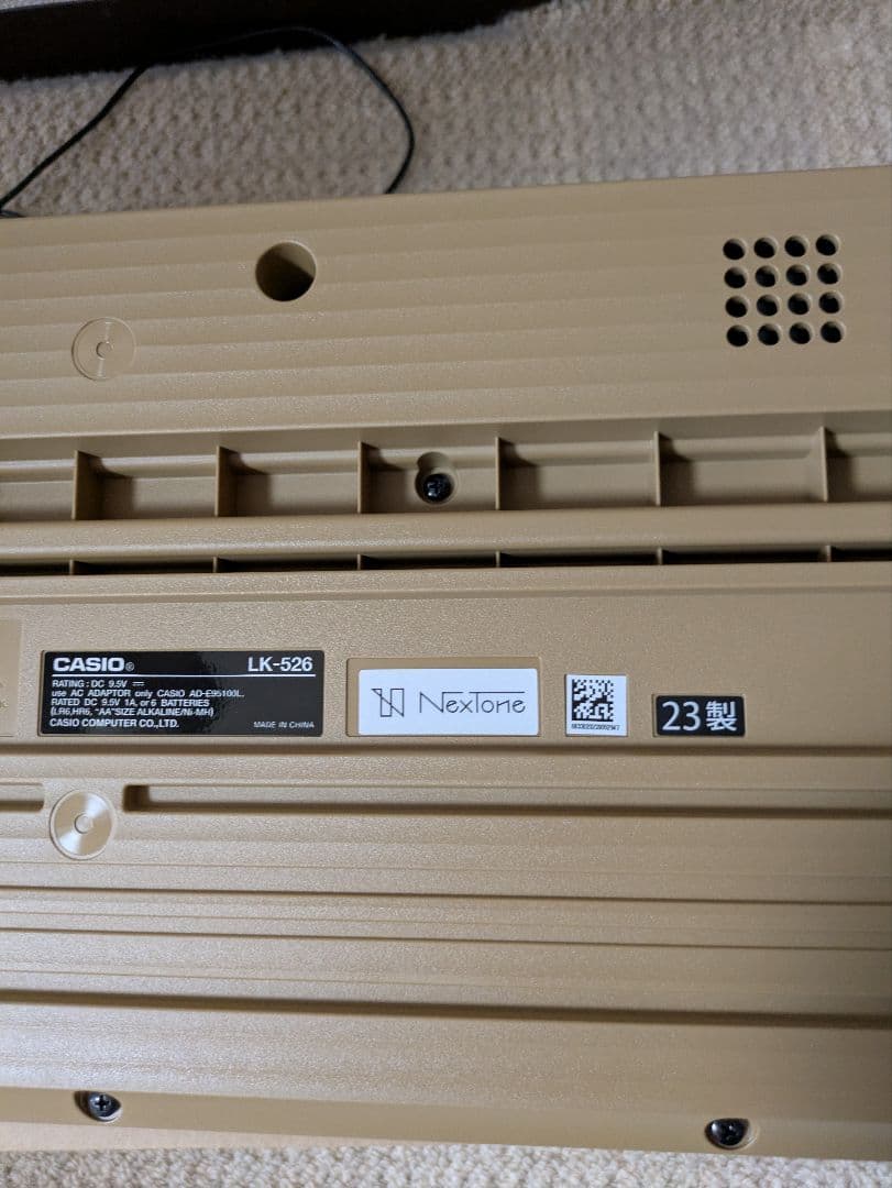 Casiotone LK526 デジタルキーボード