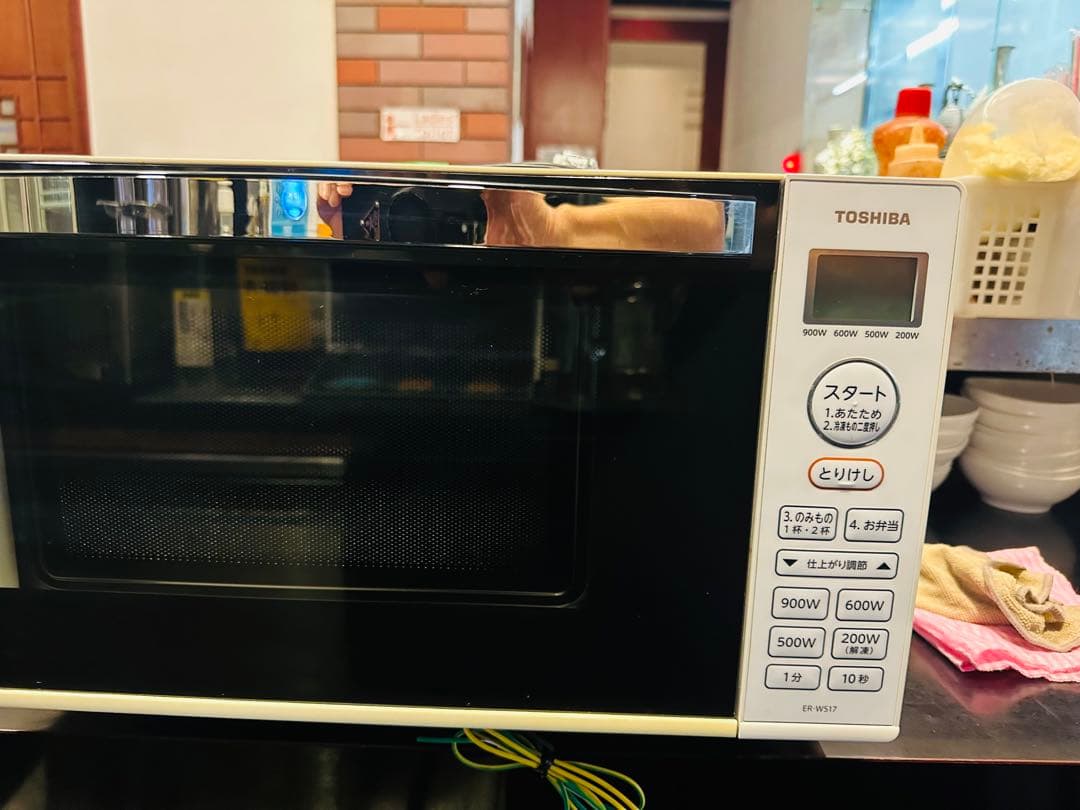 TOSHIBA 単機能電子レンジ ER-W17 ホワイト