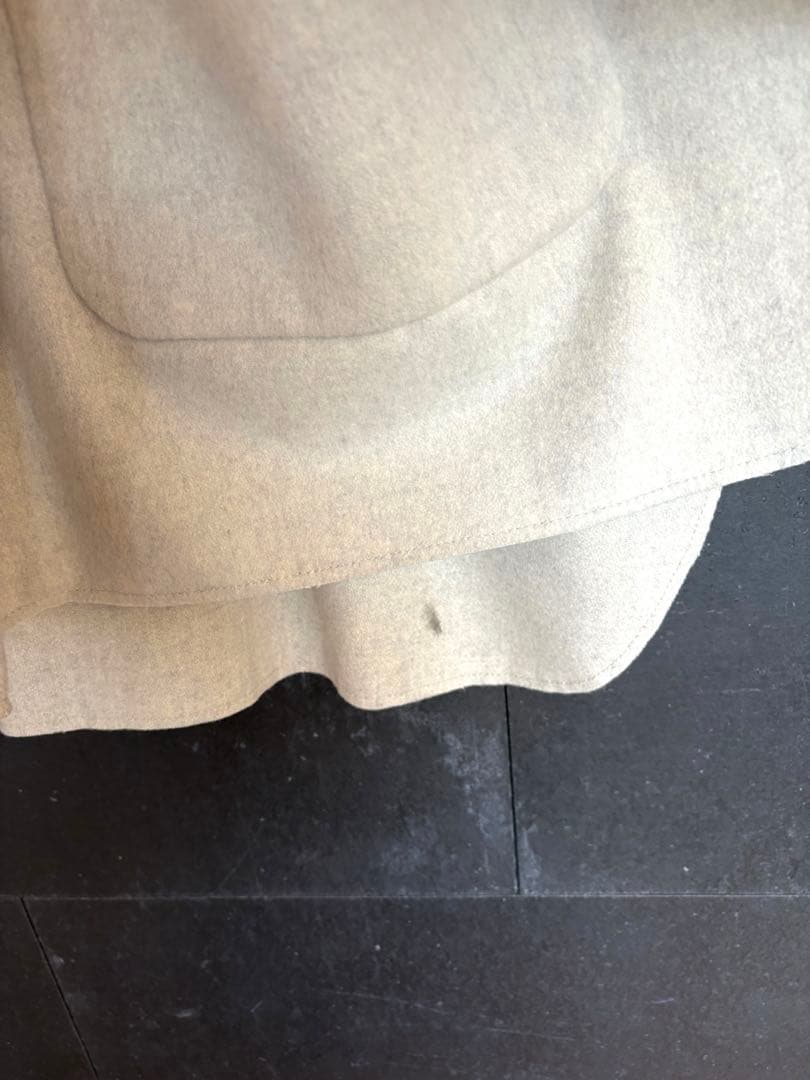 新品未使用　タグ付き　yori グレー ポンチョ 36