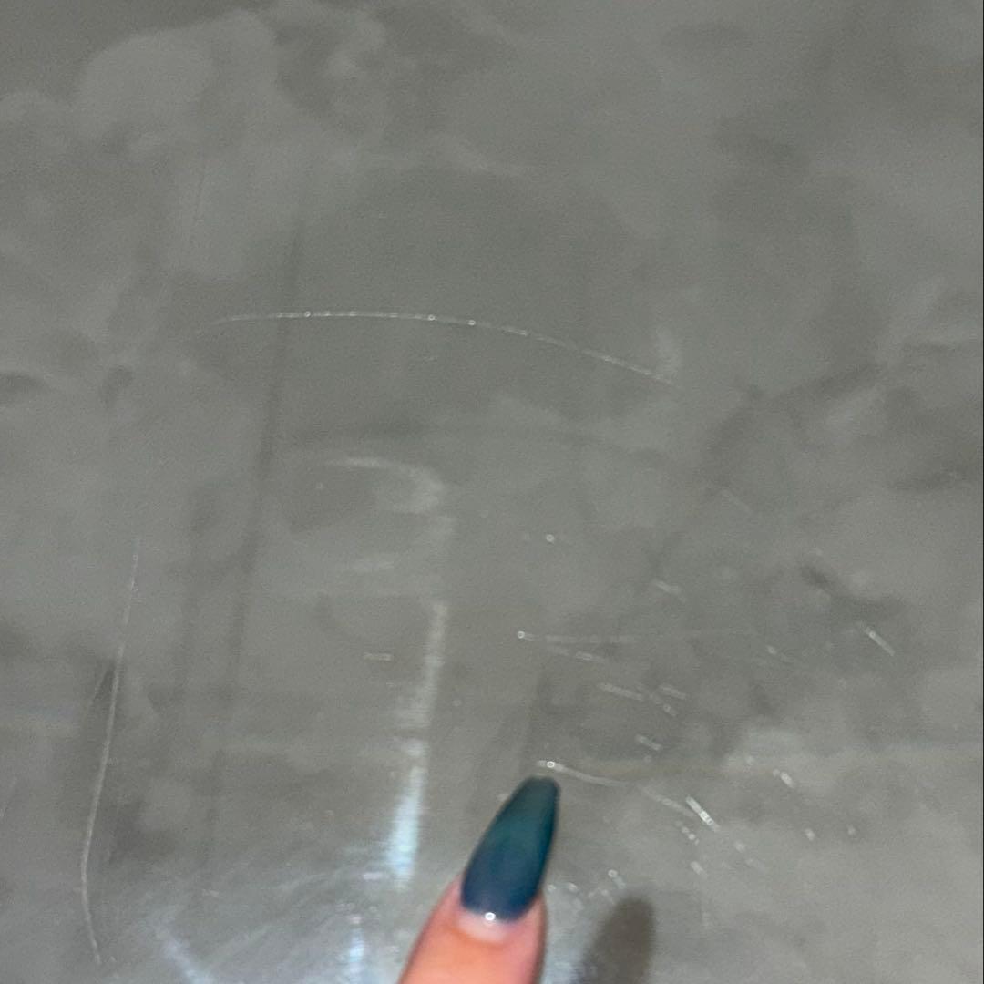 yページ【Francfranc】ガラス製センターテーブル