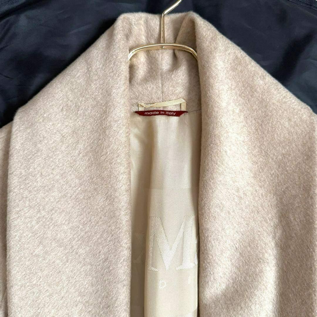 【極美品】MAX MARA STUDIO カシミア100% ラップコート 40